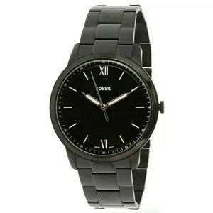 Fossil FS5526 Black Stainless Steel